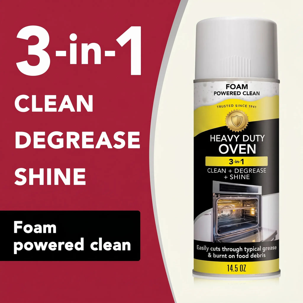 50%OFF 🔥3-in-1 Heavy Duty Oven Cleaner & Degreaser Spray