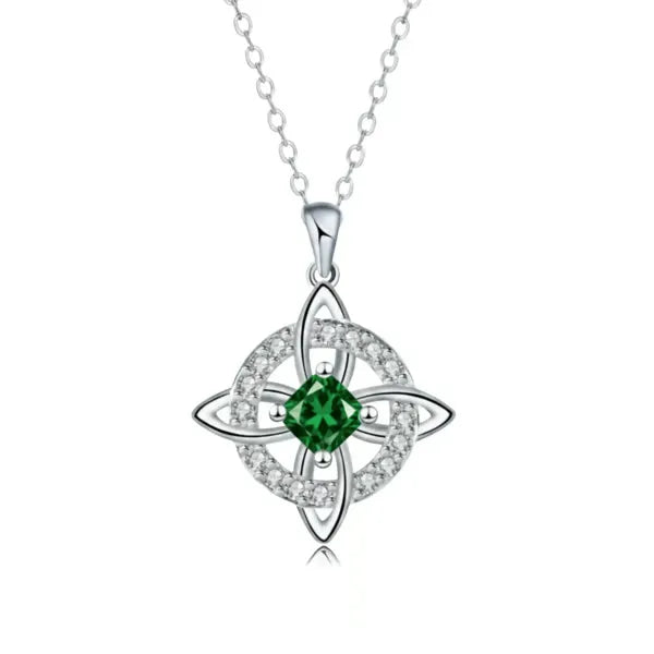 50% OFF🔥Mystical Birthstone Witches Knot Necklace🔮💞Protect Your Loved Ones