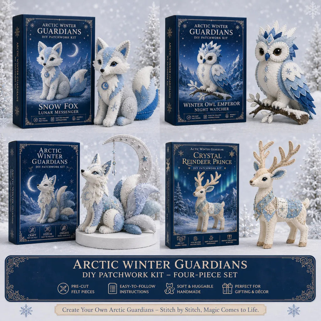 50%OFF 🔥Magical Ice Dragon Crafting Box - The Perfect Relaxing DIY Gift for Fantasy Lovers