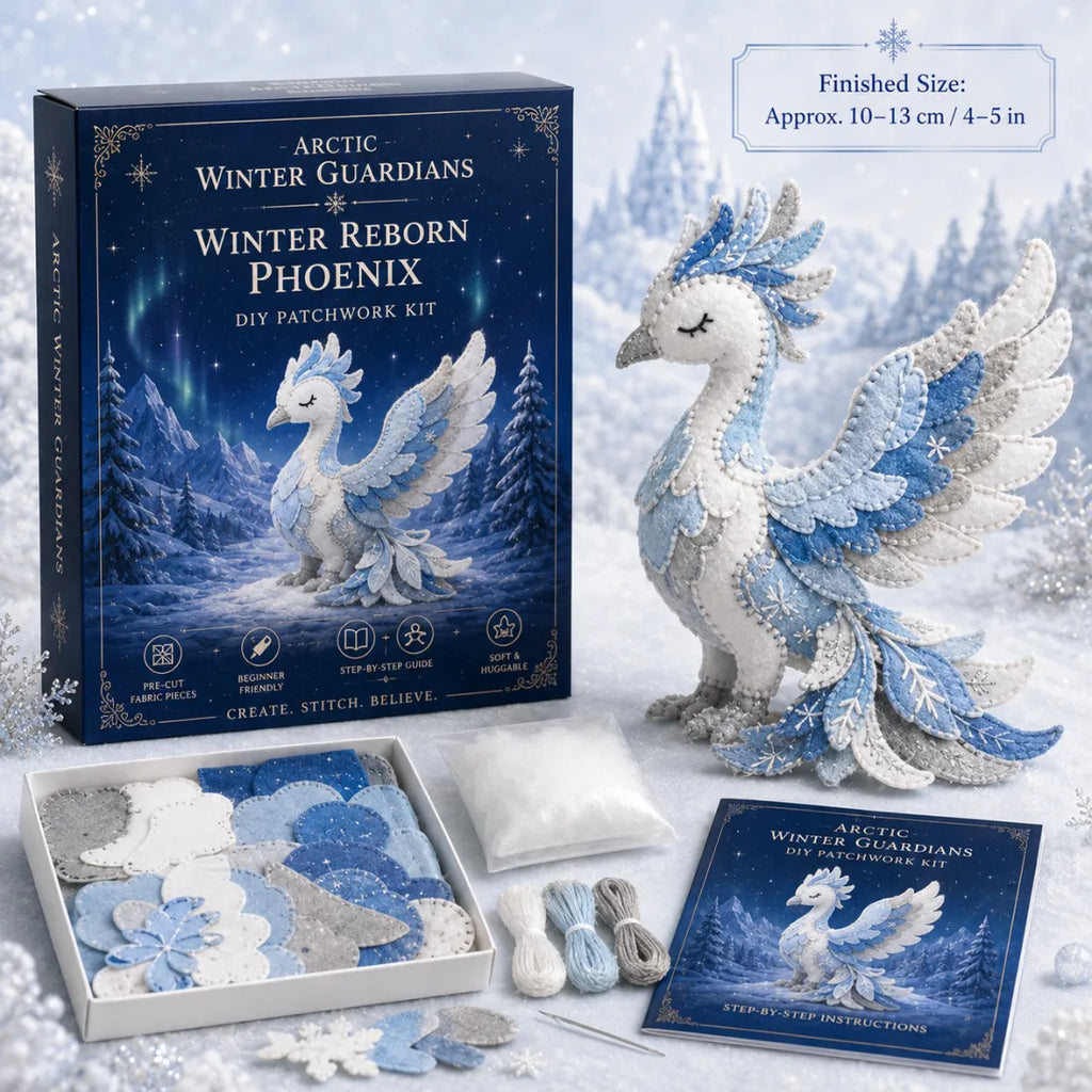 50%OFF 🔥Magical Ice Dragon Crafting Box - The Perfect Relaxing DIY Gift for Fantasy Lovers