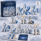 50%OFF 🔥Magical Ice Dragon Crafting Box - The Perfect Relaxing DIY Gift for Fantasy Lovers