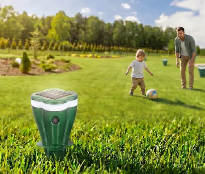 Solar Ultrasonic Outdoor Animal Repellent