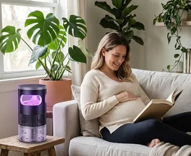 SECURE YOUR PEACE OF MIND Silent UV Mosquito Protection That Works While You Rest!