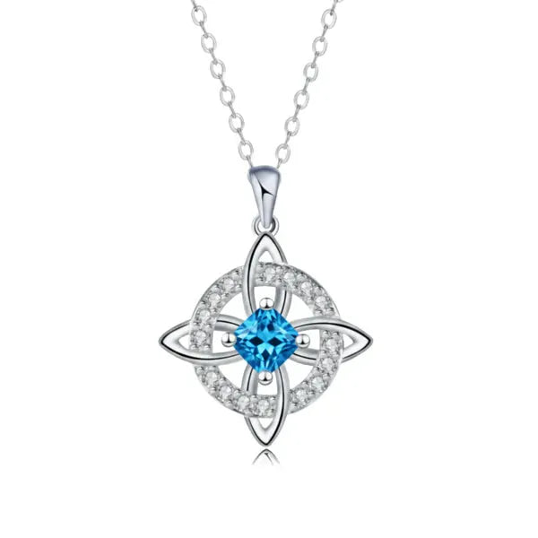 50% OFF🔥Mystical Birthstone Witches Knot Necklace🔮💞Protect Your Loved Ones