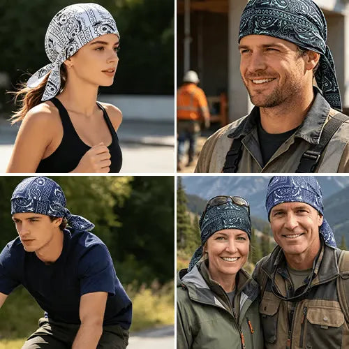 LAST DAY 50% OFF:Elastic Cycling Sports Cap