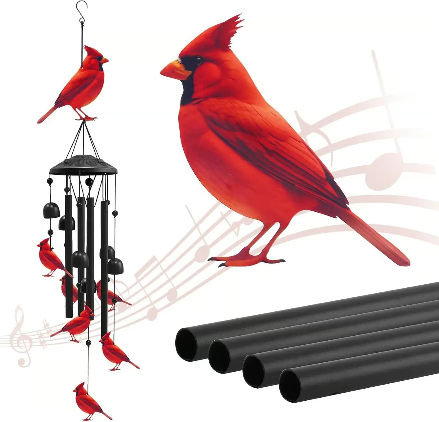 50%OFF 🔥Exquisite Hummingbird Wind Chimes Outdoor Garden Decor Hanging Ornament