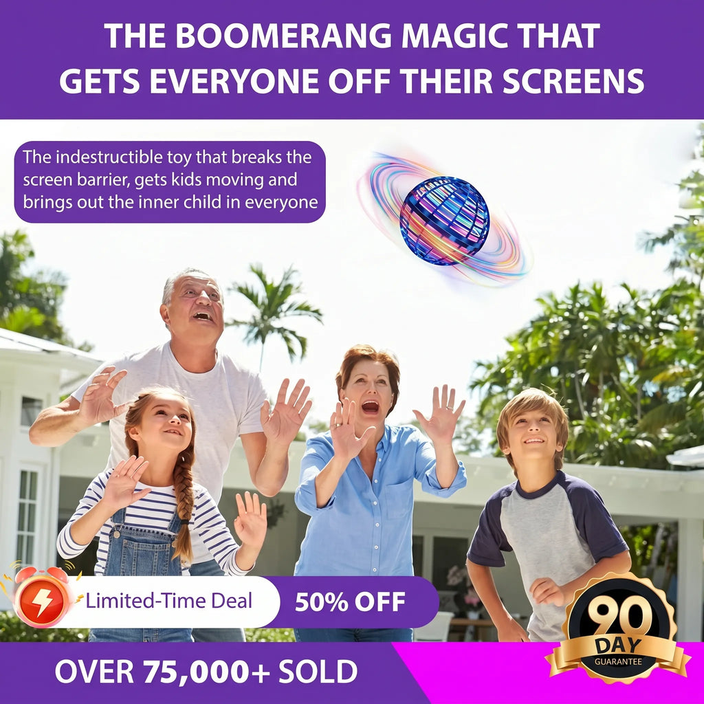 50%OFF 🔥The "Boomerang" Magic That Makes Everyone Put Down Their Screens