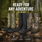 50%OFF 🔥Heavy Duty Waterproof Leg Gaiters for Hiking & Hunting, All-Terrain Tear-Resistant Protective Boot Covers