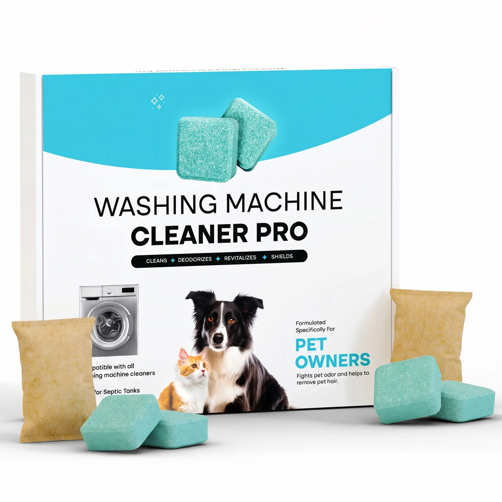 50%OFF 🔥Ultimate Washer Fix: Pet Odor & Hair Dissolving Tablets
