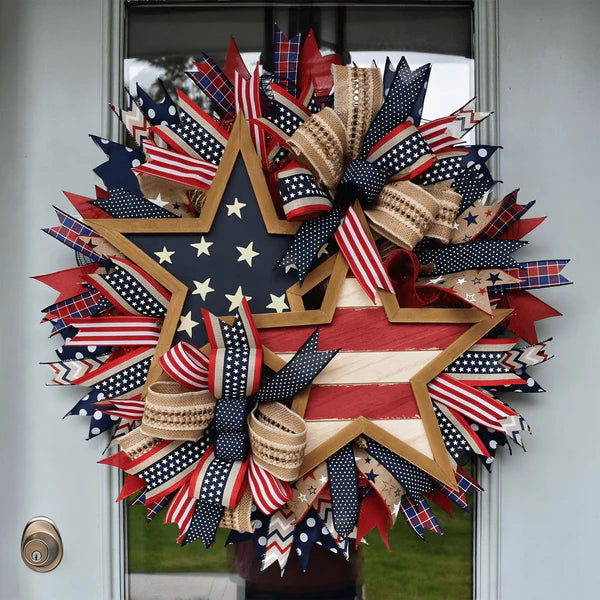 50%OFF 🔥🇺🇸Sentinels of Honor: 250th Anniversary Hand-Tied Wreath