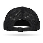 🔥Men’s Breathable Brimless Docker Hat – Lightweight Mesh Skull Cap for Summer Outdoor Wear