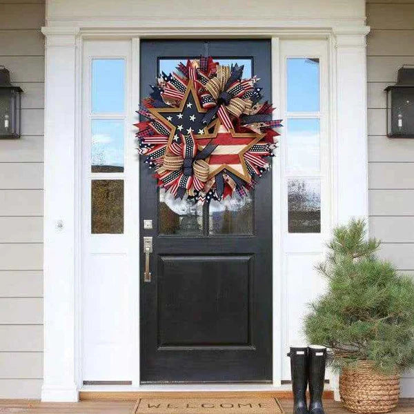 50%OFF 🔥🇺🇸Sentinels of Honor: 250th Anniversary Hand-Tied Wreath
