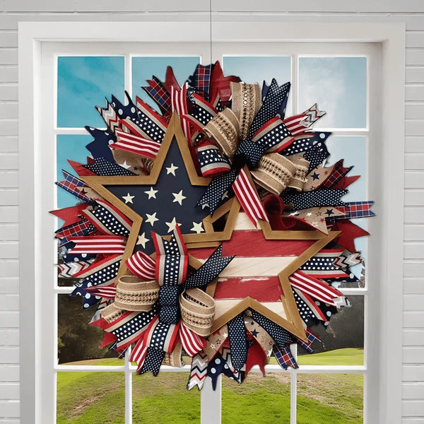 50%OFF 🔥🇺🇸Sentinels of Honor: 250th Anniversary Hand-Tied Wreath