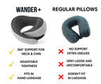 50%OFF 🔥The Ultimate Ergonomic Travel Pillow for Neck Pain Relief – Adjustable Wrap-Around Design