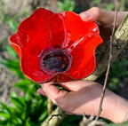 💖🎁 50% Off--🎁Handmade Metal Flower Garden Stake🐦