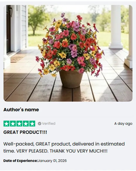 50% OFF🔥Artificial Violet for Outdoor Indoor Garden Home Decoration