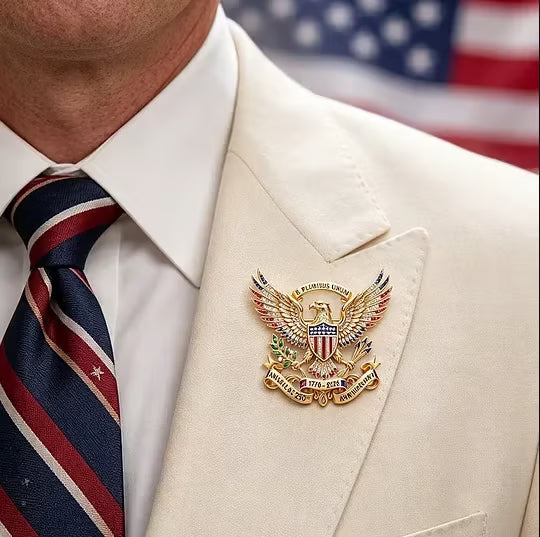 50%OFF 🔥US 250th Anniversary Brooch Pin