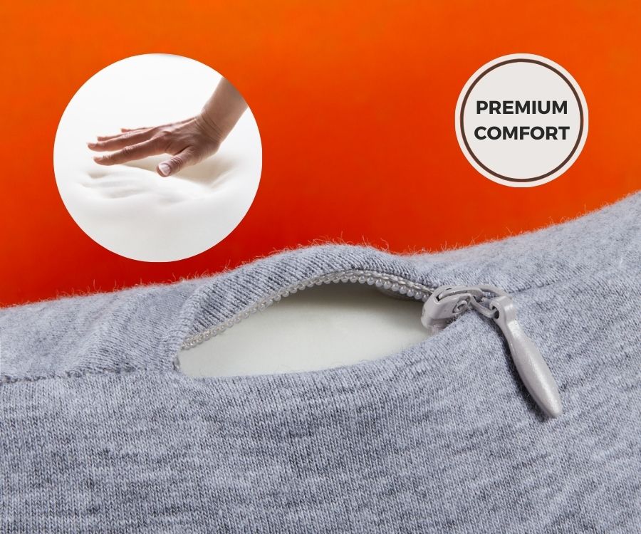 50%OFF 🔥The Ultimate Ergonomic Travel Pillow for Neck Pain Relief – Adjustable Wrap-Around Design