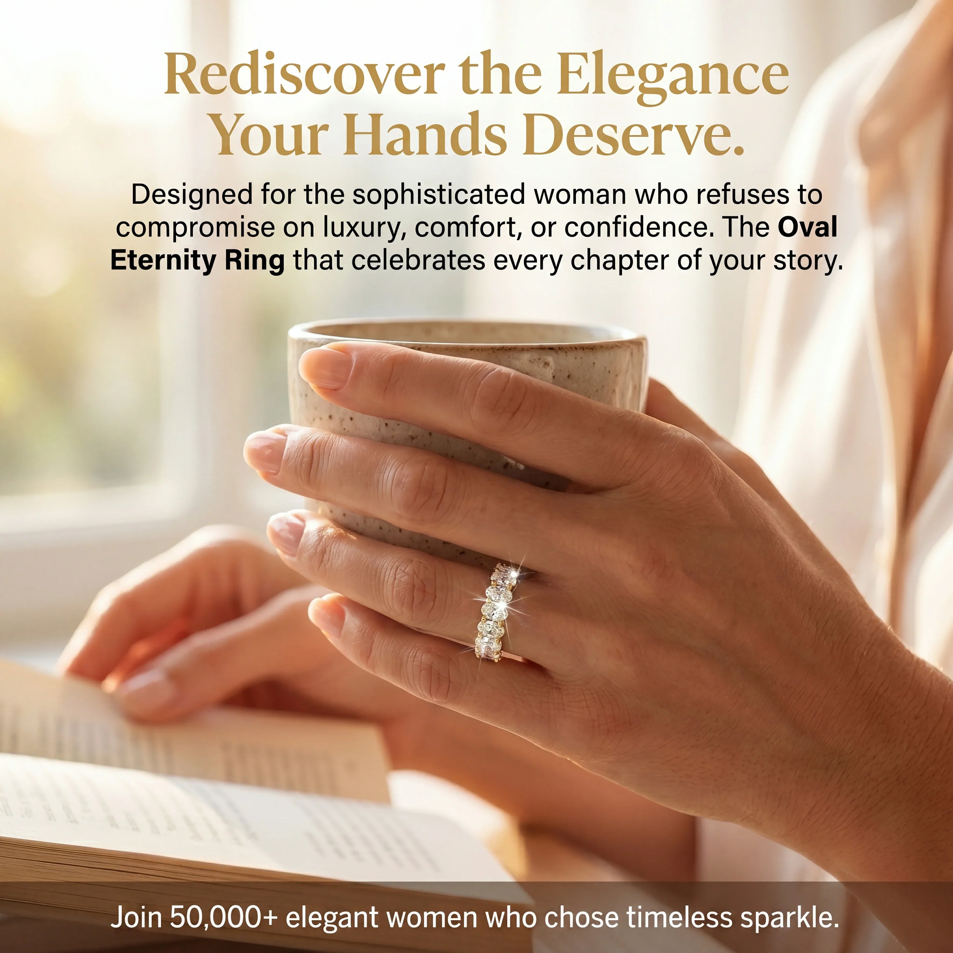 🔥 90% OFF TODAY: Flawless Eternity Band – The Everyday Luxury You Deserve ✨