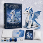 50%OFF 🔥Magical Ice Dragon Crafting Box - The Perfect Relaxing DIY Gift for Fantasy Lovers