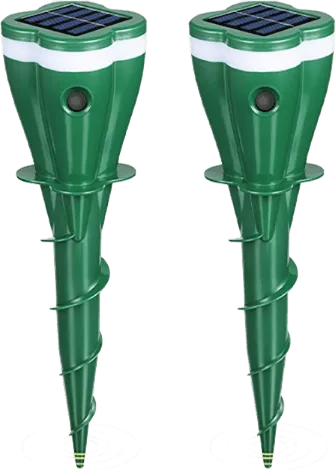 Solar Ultrasonic Outdoor Animal Repellent