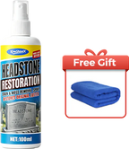 ⏰ 🎁 Headstone Cleaning & Restoration Spray – Remove Stains Instantly