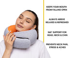 50%OFF 🔥The Ultimate Ergonomic Travel Pillow for Neck Pain Relief – Adjustable Wrap-Around Design