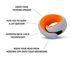 50%OFF 🔥The Ultimate Ergonomic Travel Pillow for Neck Pain Relief – Adjustable Wrap-Around Design