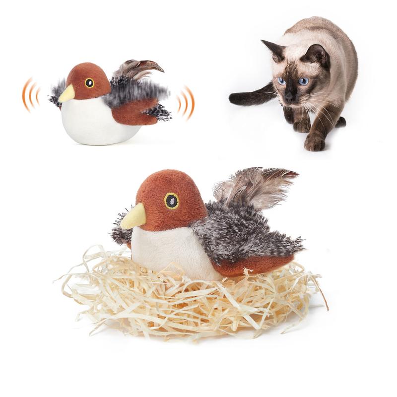 50%OFF 🔥Interactive Chirping Bird Cat Toy