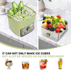 50%OFF 🔥Portable Household Layer Ice Cube with Storage Bin ＆ Lid