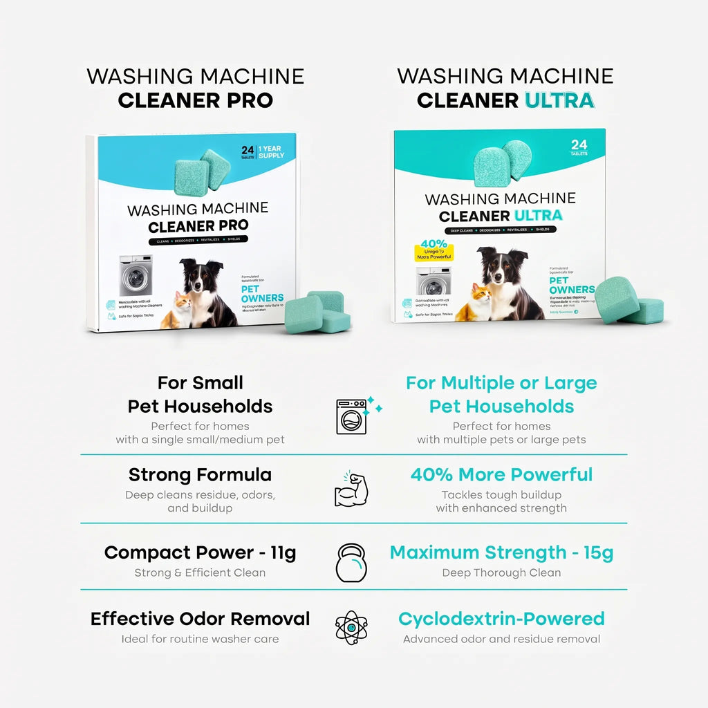 50%OFF 🔥Ultimate Washer Fix: Pet Odor & Hair Dissolving Tablets