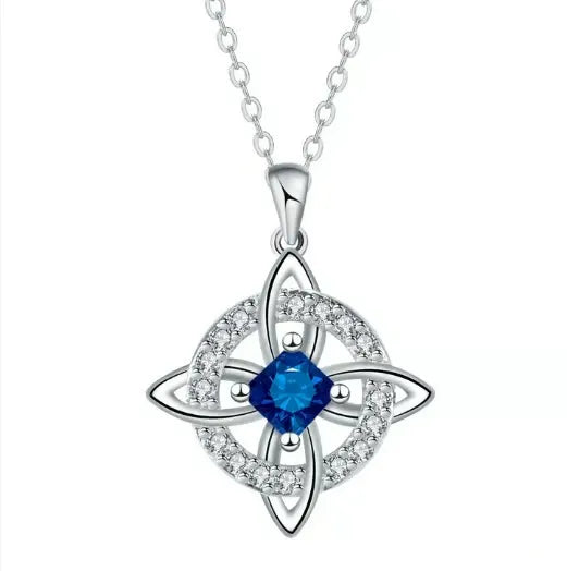 50% OFF🔥Mystical Birthstone Witches Knot Necklace🔮💞Protect Your Loved Ones