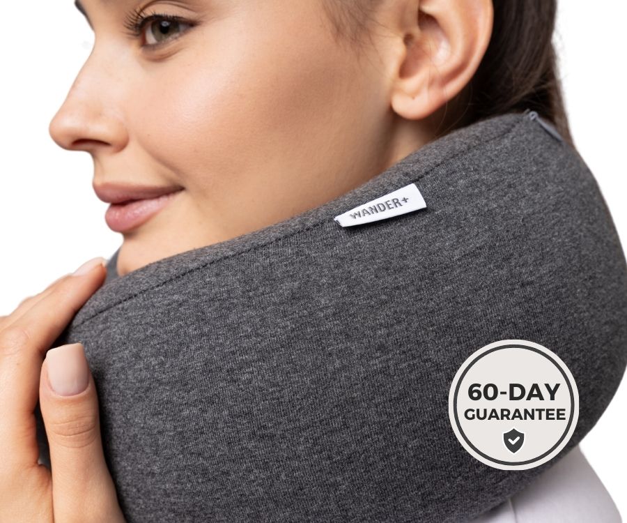 50%OFF 🔥The Ultimate Ergonomic Travel Pillow for Neck Pain Relief – Adjustable Wrap-Around Design