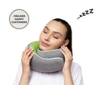 50%OFF 🔥The Ultimate Ergonomic Travel Pillow for Neck Pain Relief – Adjustable Wrap-Around Design