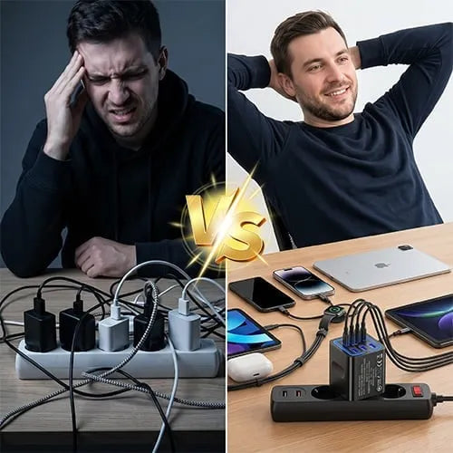50%OFF 🔥6-Port Fast Charging Station