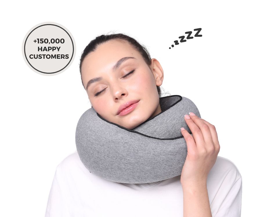 50%OFF 🔥The Ultimate Ergonomic Travel Pillow for Neck Pain Relief – Adjustable Wrap-Around Design