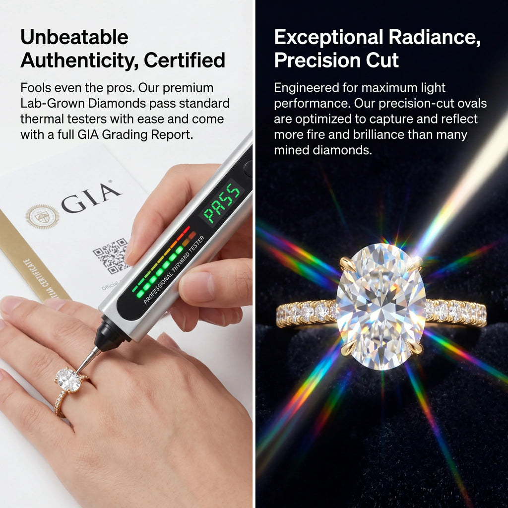 🔥 90% OFF TODAY:  The Radiant 4.50-Carat Premium Diamond Simulant Ring - 14K Gold Plated