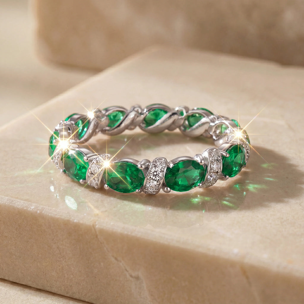 🔥 LAST DAY 90% OFF : Elevate Your Everyday with the Handcrafted Twisted Eternity Lab-Grown Gemstone Ring