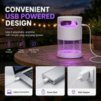 50%OFF 🔥🦟 UV Mosquito Killer Lamp – quiet, USB, chemical-free. 50K+ sold! 🔇🌙