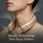 The Ultimate Summer Essential: 360° Cooling with No Hair Tangling.
