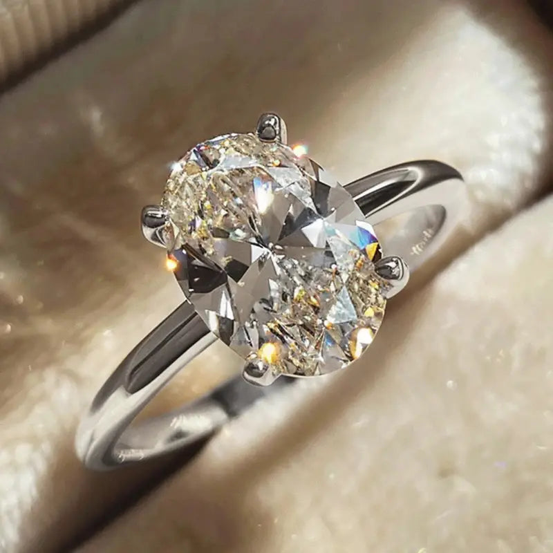 🔥 90% OFF TODAY:  The Radiant 4.50-Carat Premium Diamond Simulant Ring - 14K Gold Plated