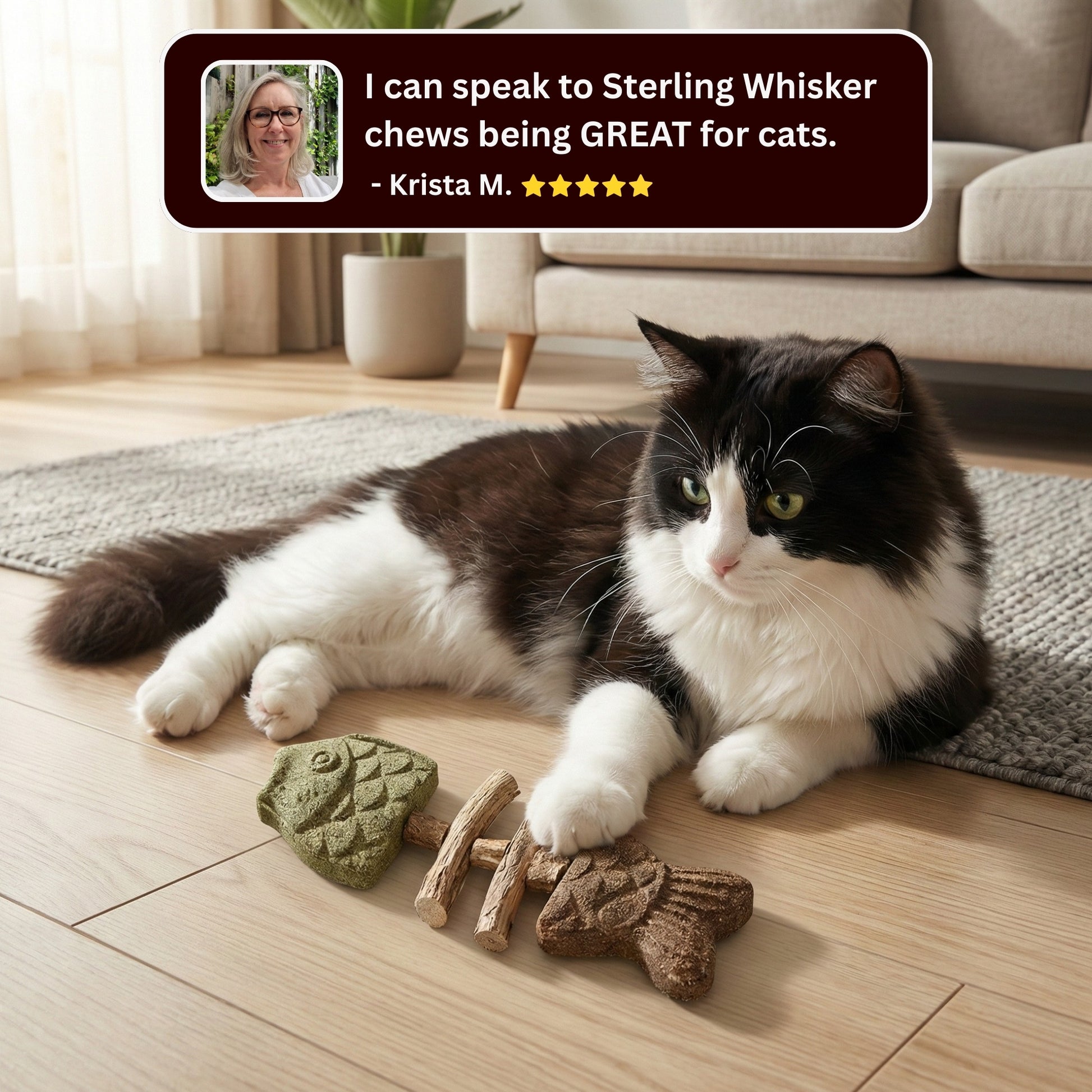 50%OFF 🔥Catnip & Silvervine Chew