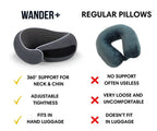 50%OFF 🔥The Ultimate Ergonomic Travel Pillow for Neck Pain Relief – Adjustable Wrap-Around Design