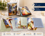 50%OFF 🔥✝️ Catholic Genuine Leather Holy Card Holder – Pocket Prayer Card Organizer with Snap Closure