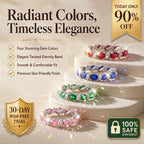🔥 LAST DAY 90% OFF : Elevate Your Everyday with the Handcrafted Twisted Eternity Lab-Grown Gemstone Ring