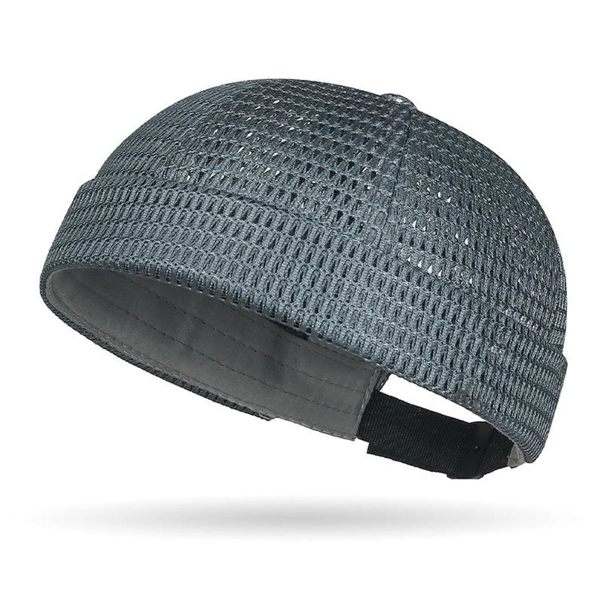 50% OFF🔥Men’s Breathable Brimless Docker Hat – Lightweight Mesh Skull Cap for Summer Outdoor Wear