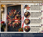 50%OFF 🔥🇺🇸Sentinels of Honor: 250th Anniversary Hand-Tied Wreath