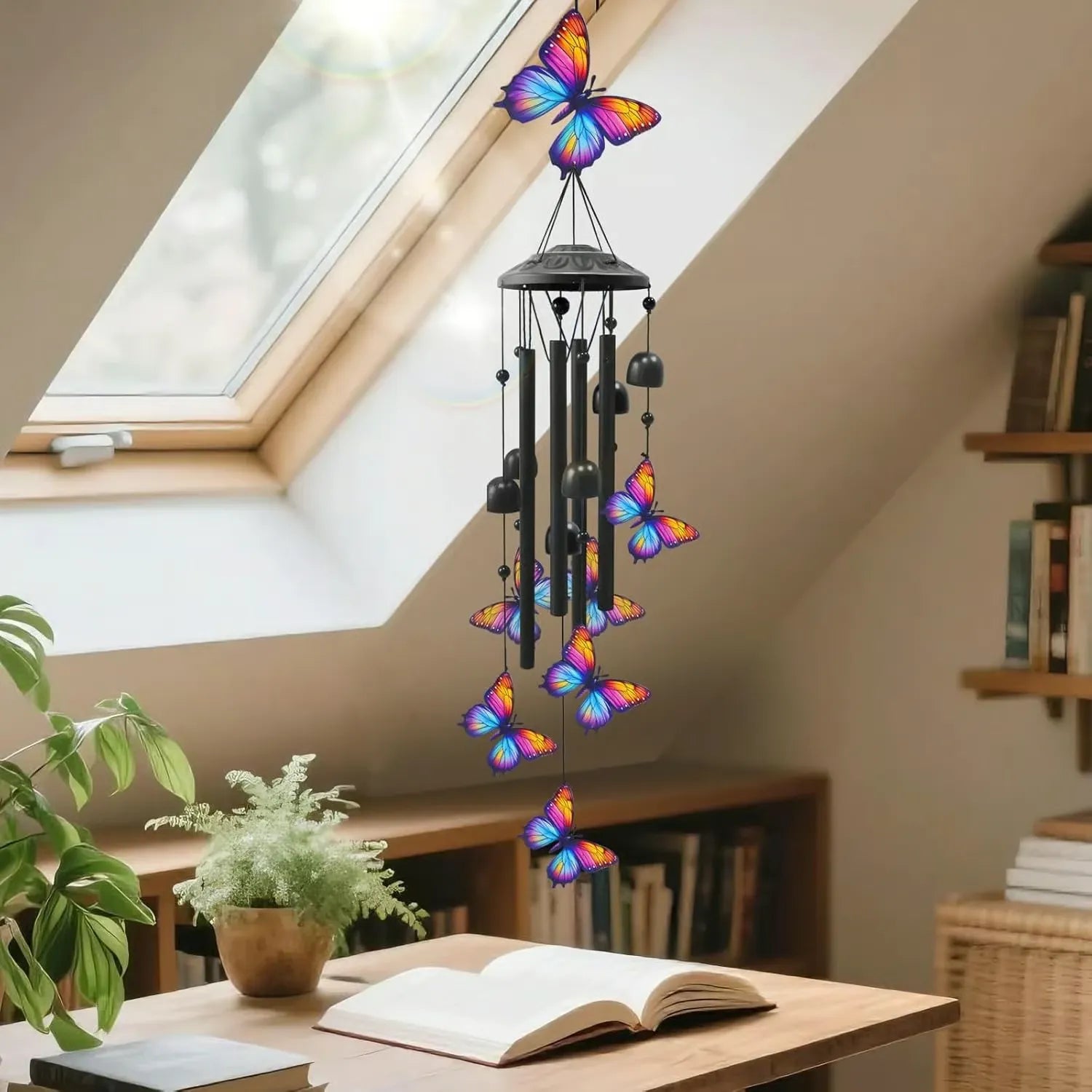 50%OFF 🔥Exquisite Hummingbird Wind Chimes Outdoor Garden Decor Hanging Ornament