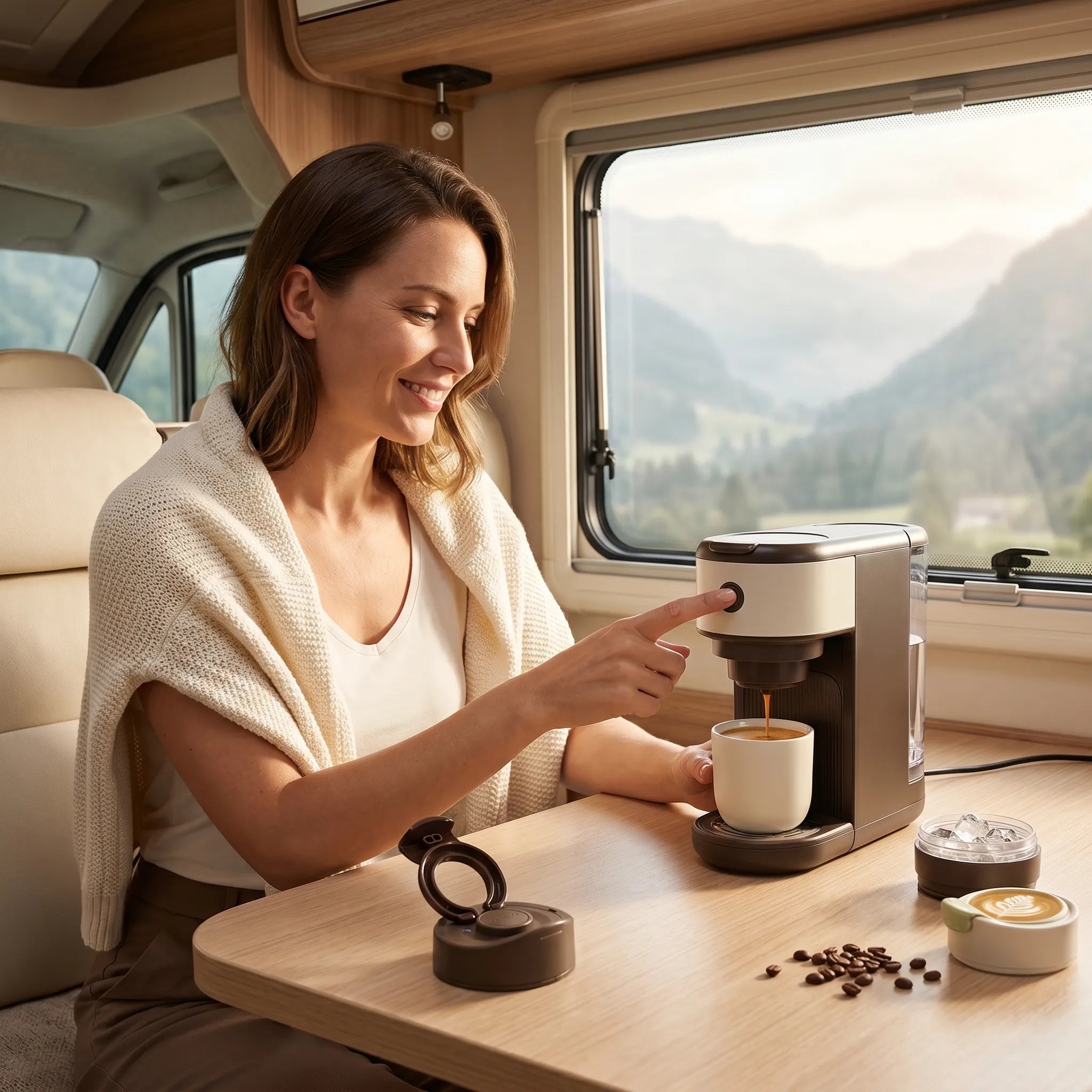 Upgrade Your Morning: Rich, Crema-Topped Espresso in Just 3 Minutes.