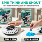 50%OFF 🔥Ultimate Family Night Word Game, Fast-Paced Spin and Guess Educational Board Game, Screen-Free Fun for Kids and Adults